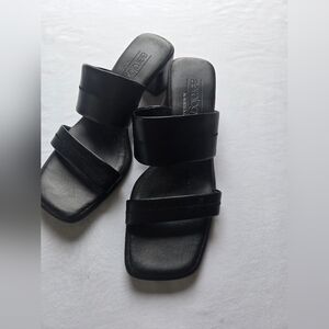 Aerosoles Black Slide Sandals